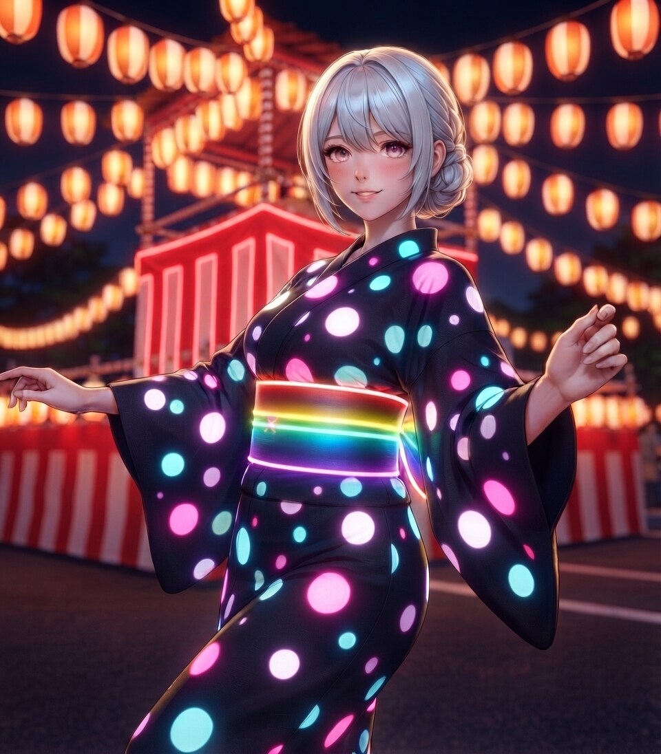 盆踊り | の人気AIイラスト・グラビア