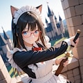 戦う猫耳メイドさん 3枚目