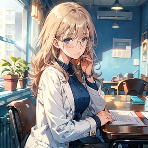 メガネの博士