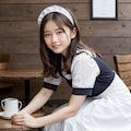 メイド服の女の子 12枚目