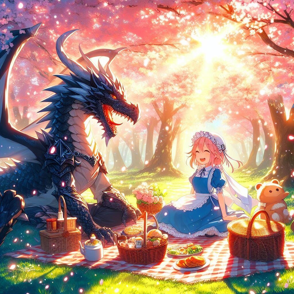 お花見ピクニック