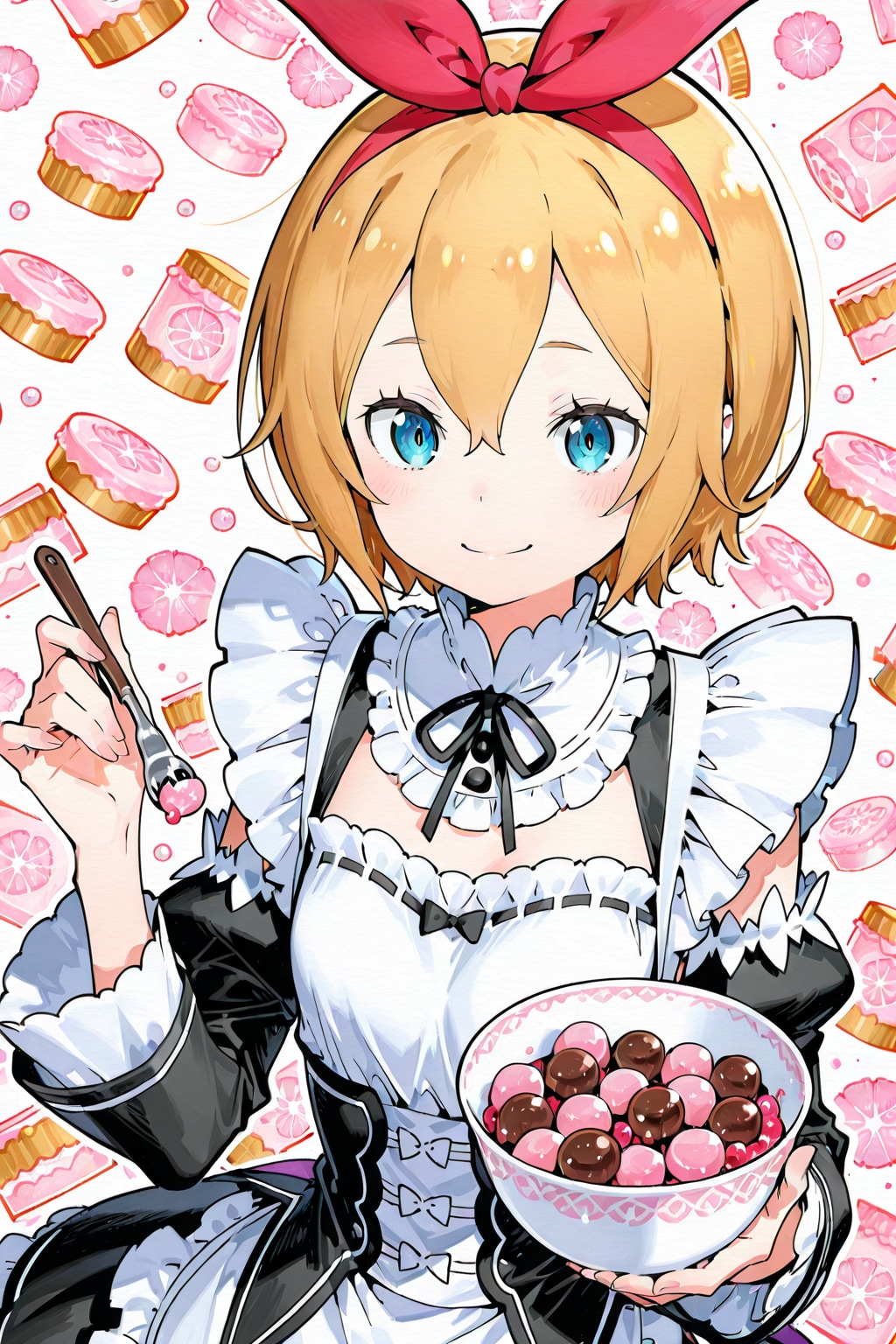 お菓子大好きペトラ | の人気AIイラスト・グラビア