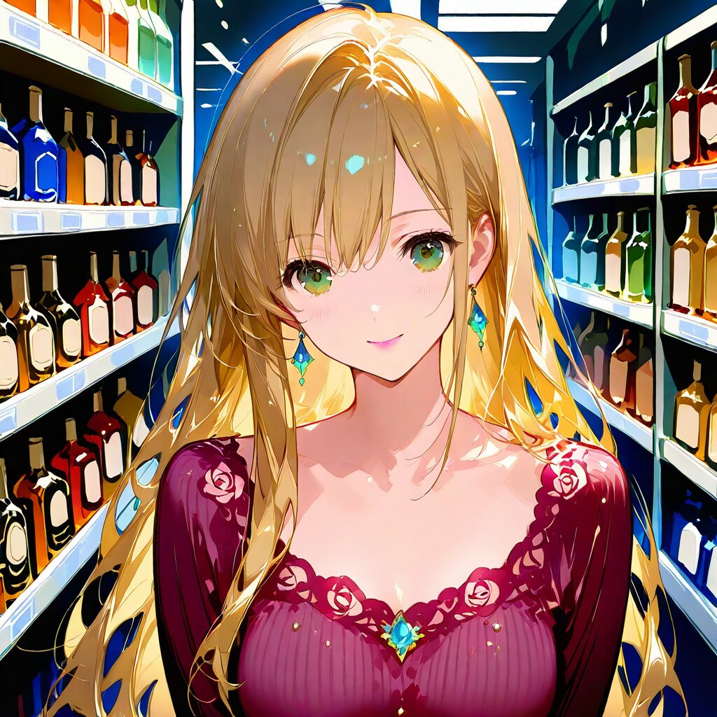 お酒売り場