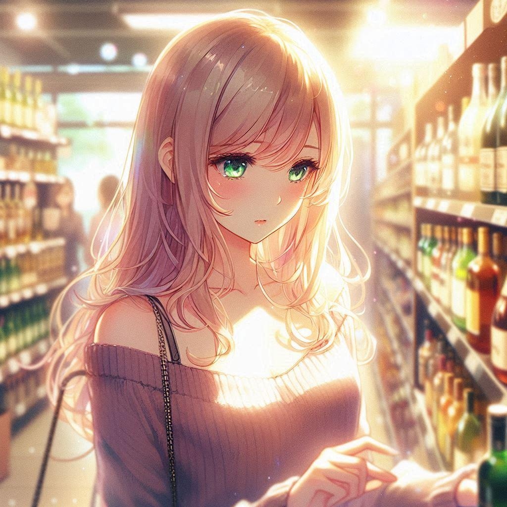 お酒売り場