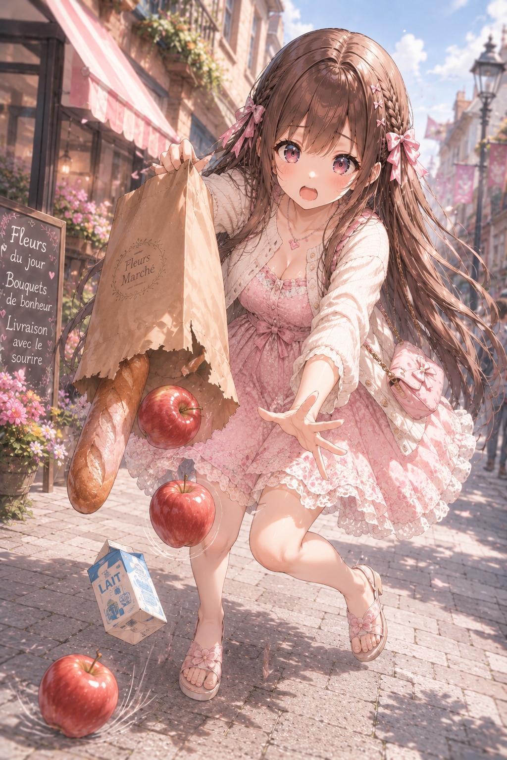 今日も、てんてこマイ。 ― 紙袋の限界。 ―