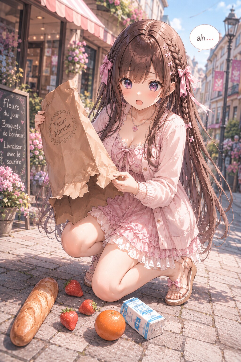 今日も、てんてこマイ。 ― 紙袋の限界。 ―