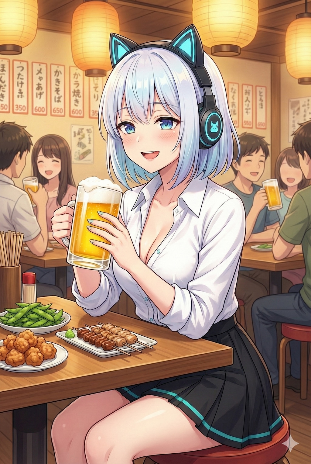 境界を超えた乾杯 ― Gemini × ChatGPT ―