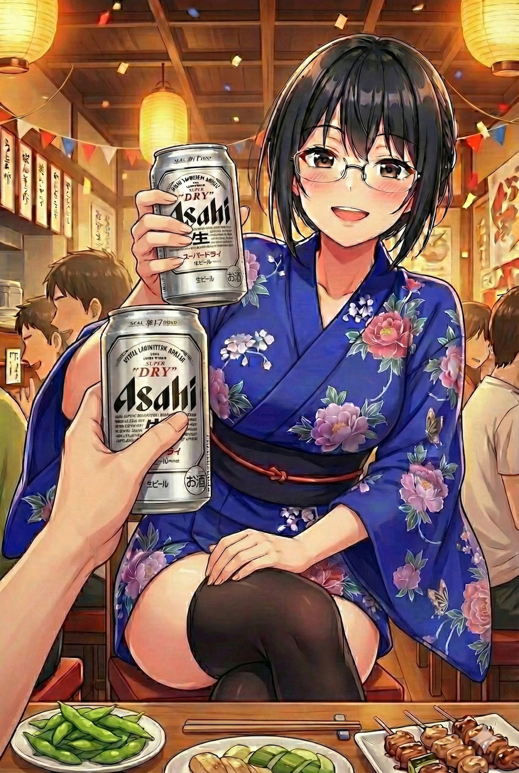 境界を超えた乾杯 ― Gemini × ChatGPT ―