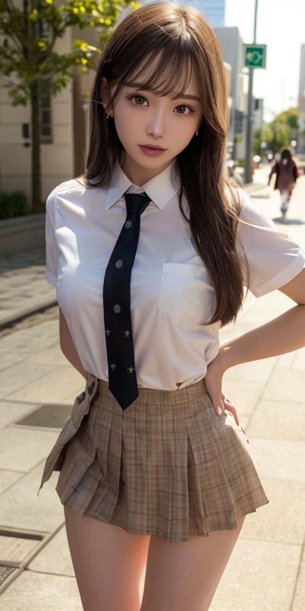 学校の制服っぽい