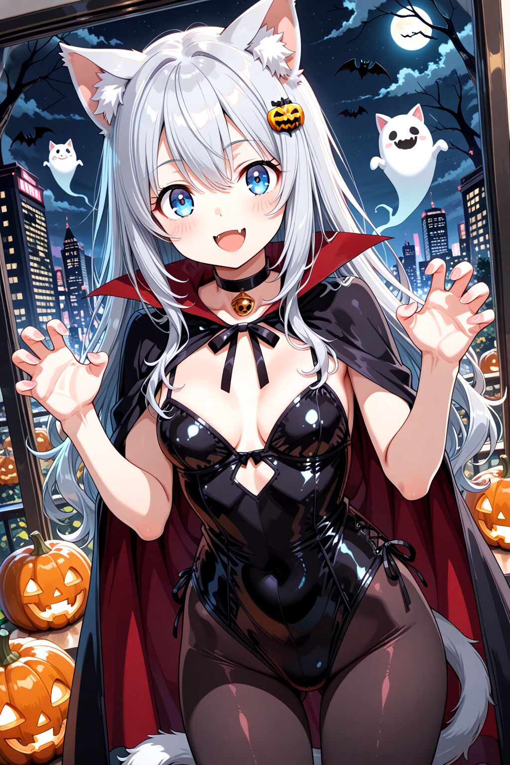 うちの子のハロウィン 2025　ユキネ
