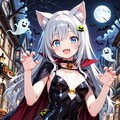 うちの子のハロウィン 2025　ユキネ 3枚目