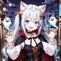 うちの子のハロウィン 2025　ユキネ 4枚目