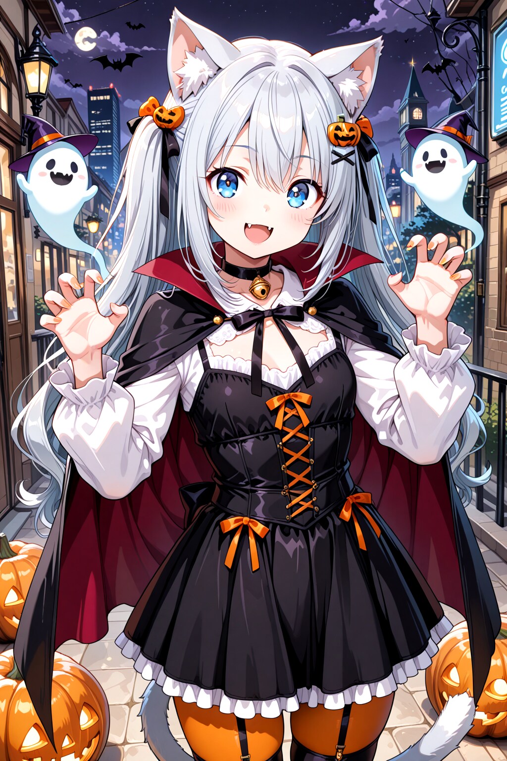 うちの子のハロウィン 2025　ユキネ