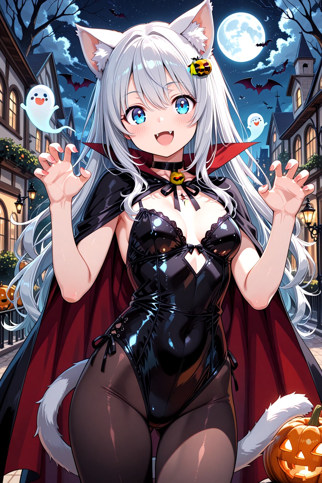 うちの子のハロウィン 2025　ユキネ