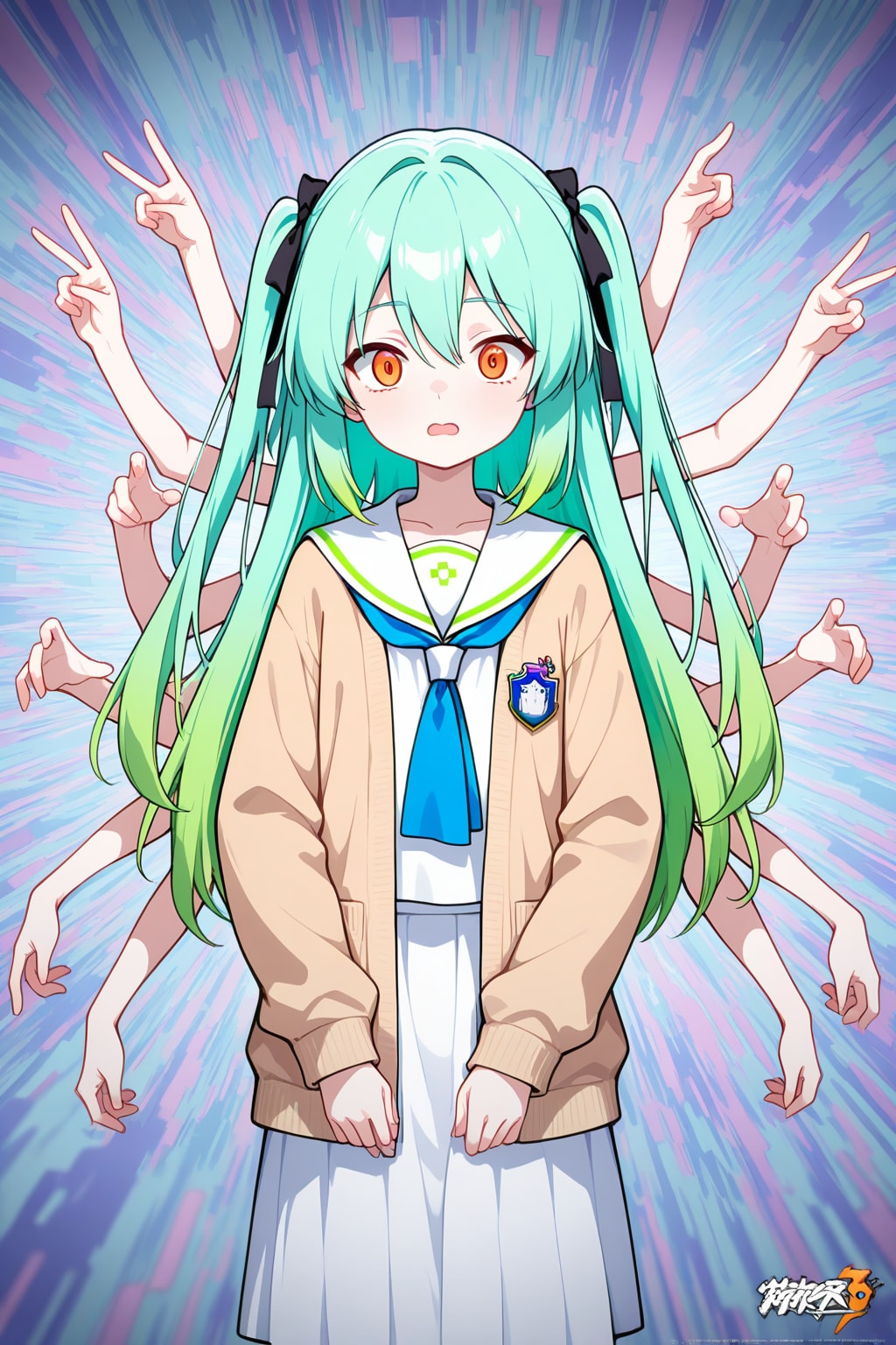 何も考えずにうちの子のプロンプトを入れ替えました！ | の人気AIイラスト・グラビア