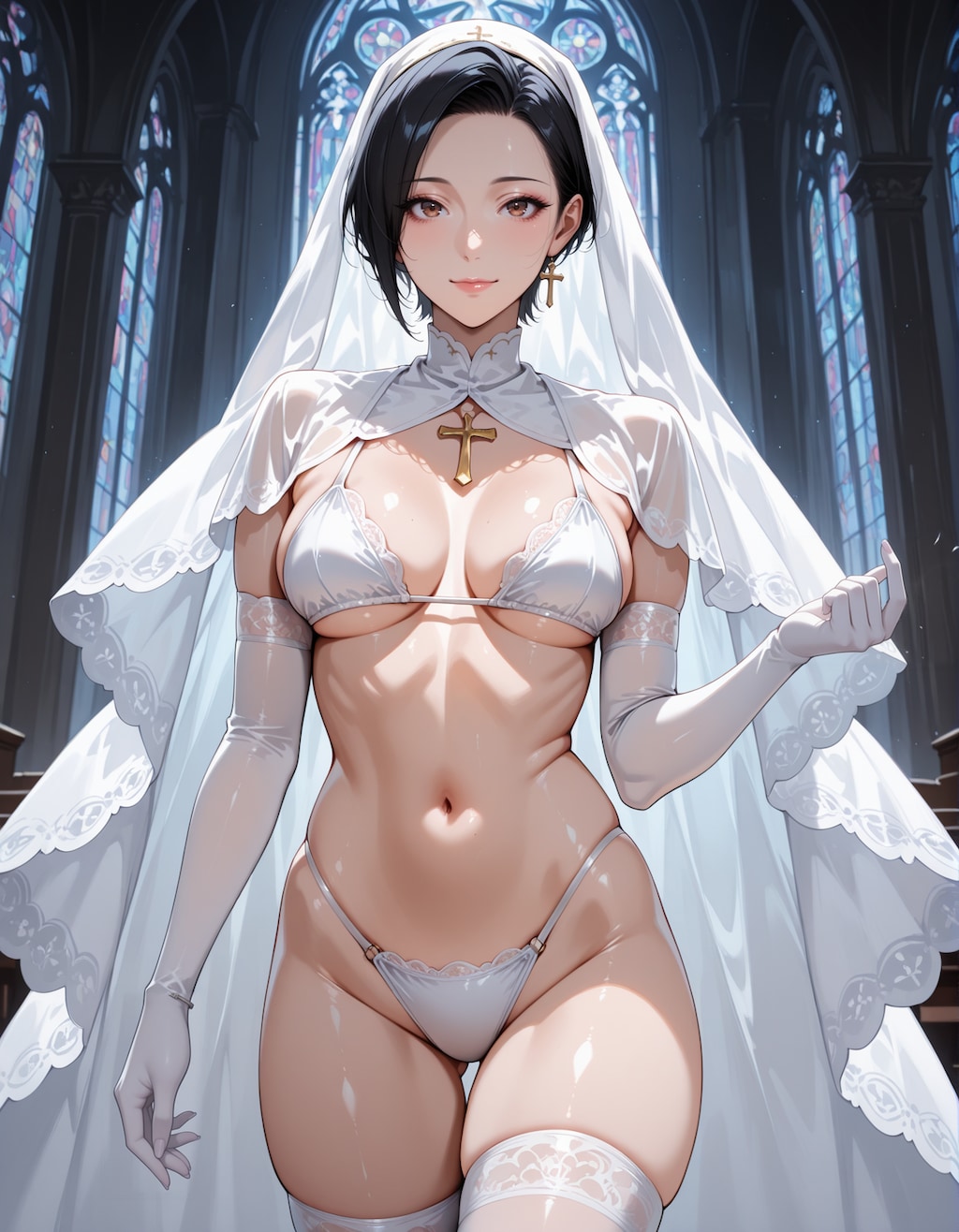 セクシーな衣装でお姉さんが挑発✨
