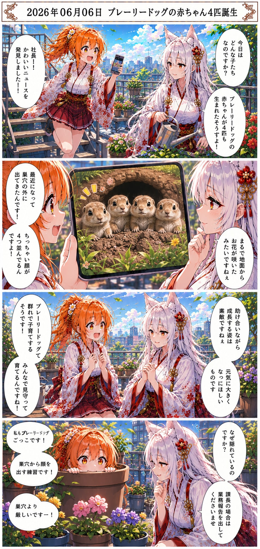 毎日漫画　10時　ほっこりニュース