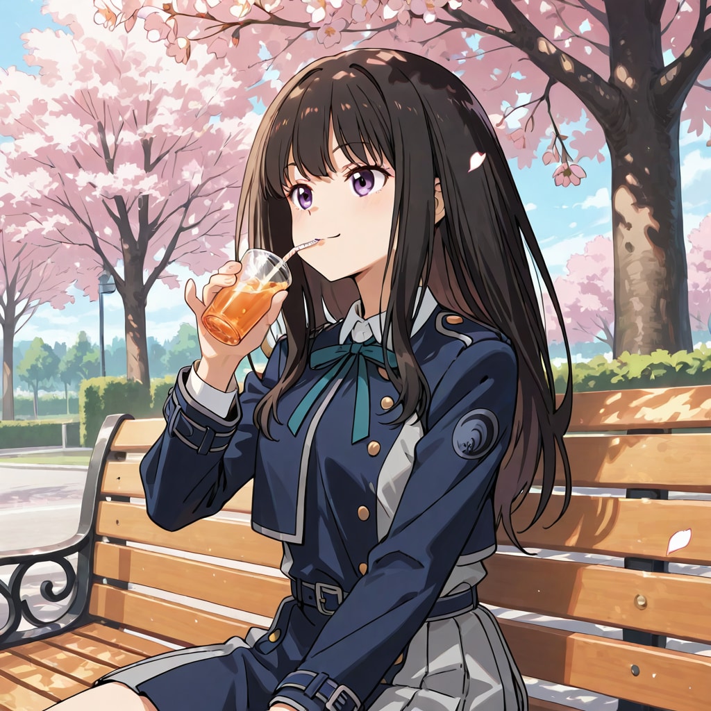 花見で一息 | の人気AIイラスト・グラビア