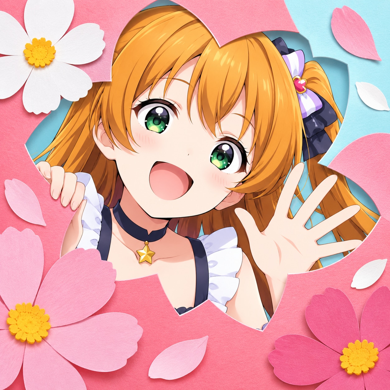 こんにちは秋桜（６）３時のアイドル　GPTimages2.5 | の人気AIイラスト・グラビア