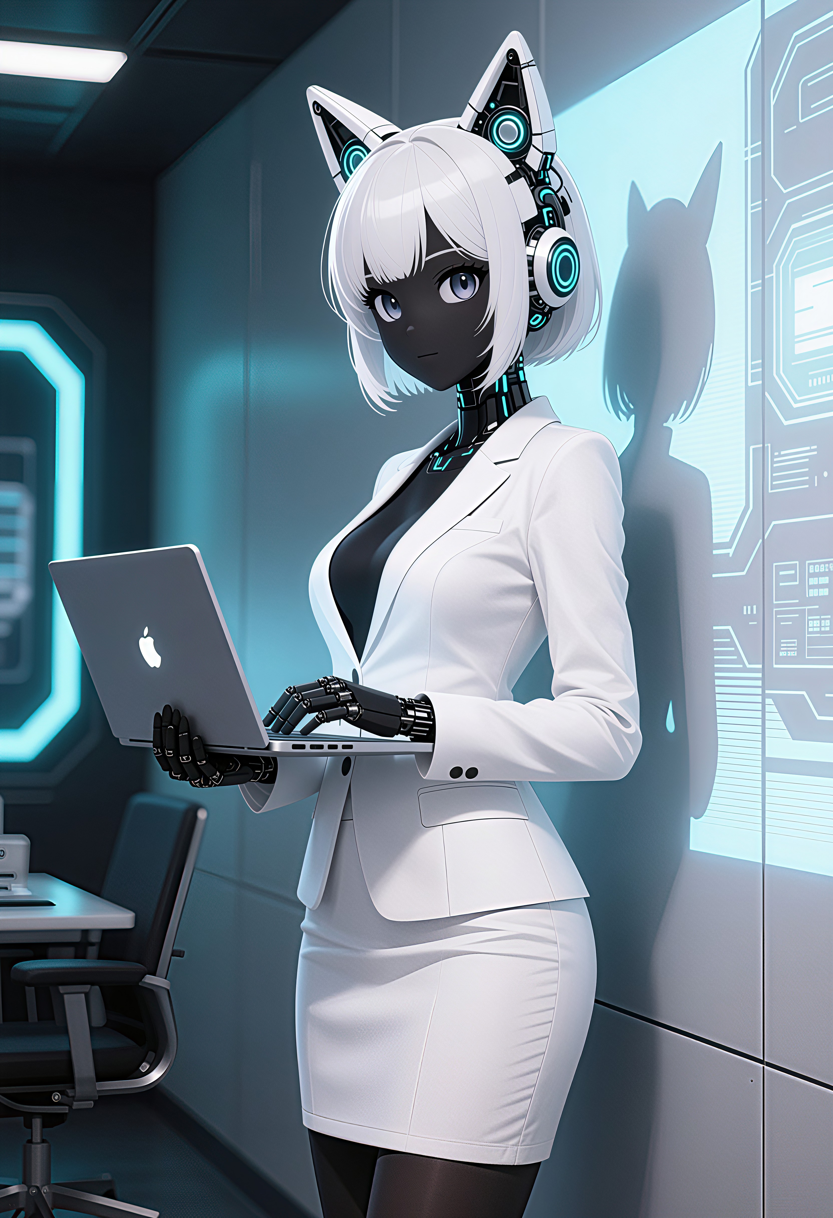 メカ娘3387号 | の人気AIイラスト・グラビア