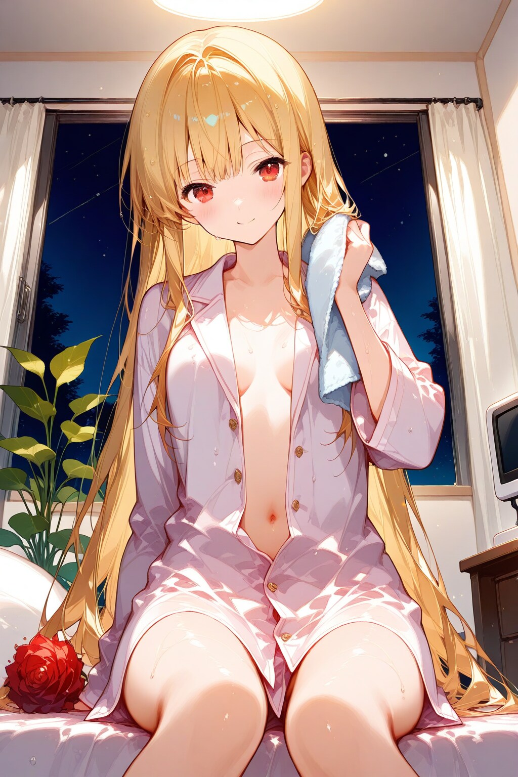 風呂上がりナツキちゃん(島流し)