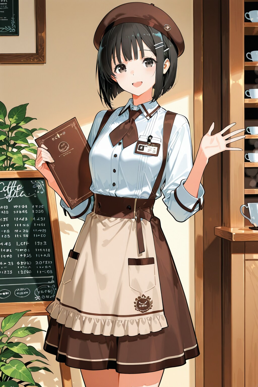 妹ちゃん✨カフェへようこそ‼️🥰☕️✨２５０ | の人気AIイラスト・グラビア