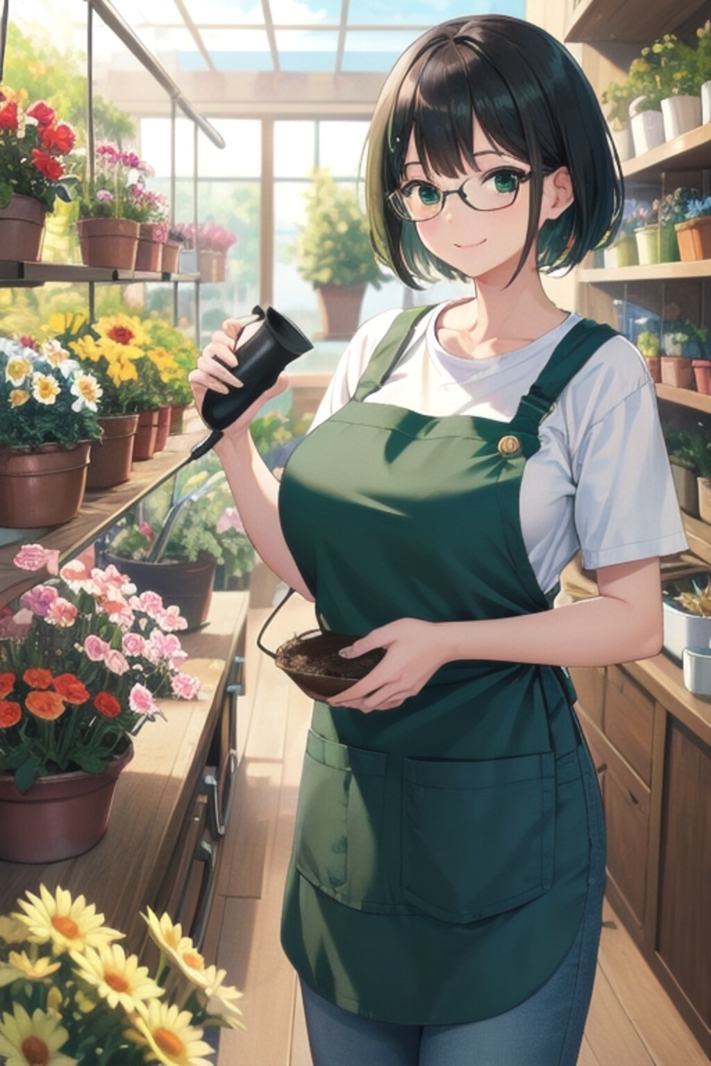 日曜はお家の看板娘