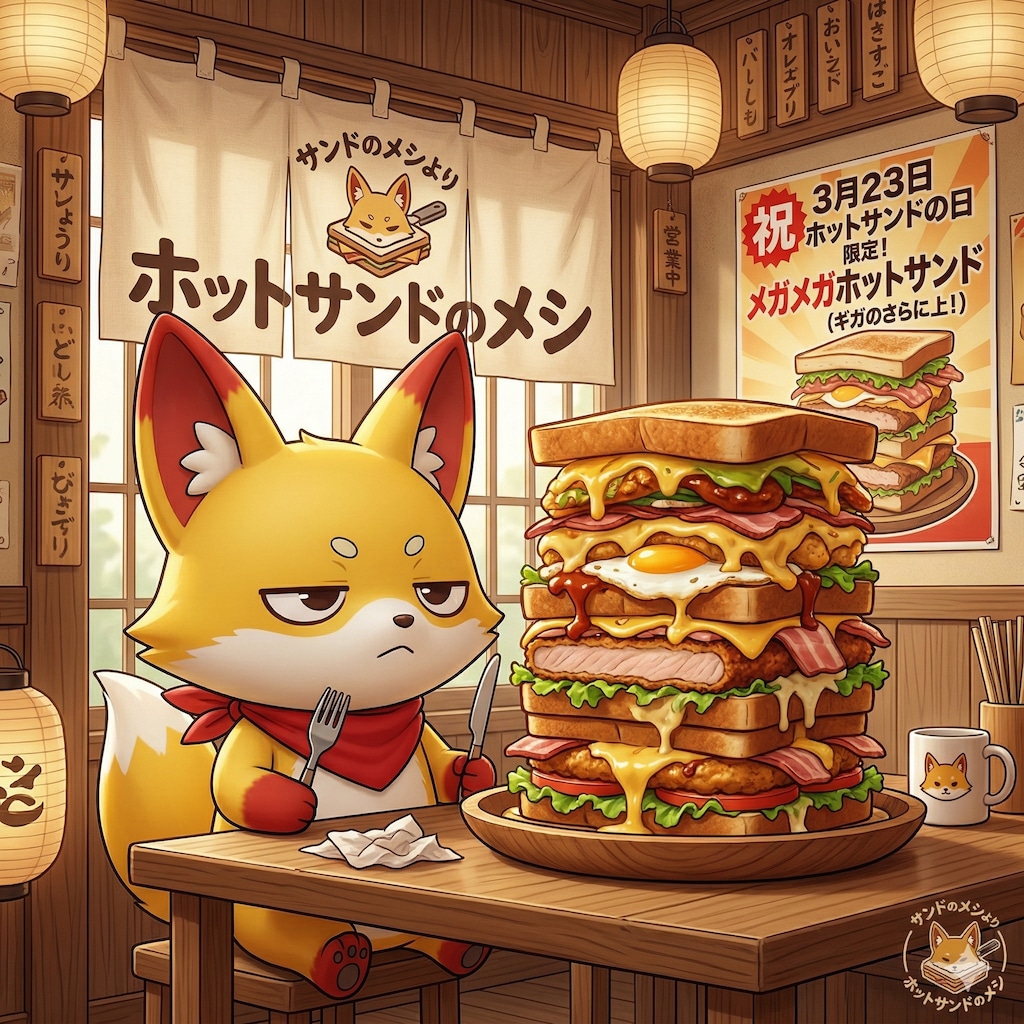 ホットサンドを楽しむ日