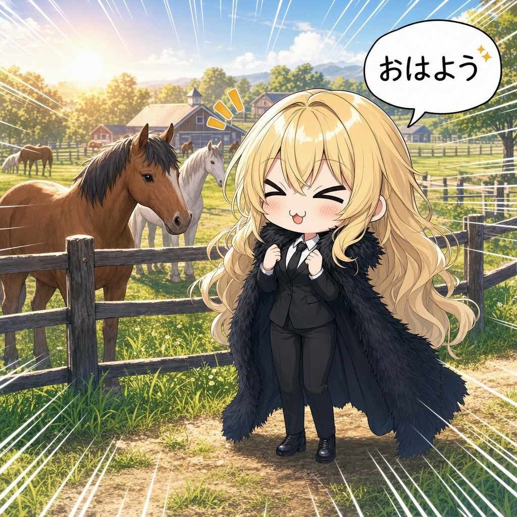 馬牧場とエリザベス | の人気AIイラスト・グラビア