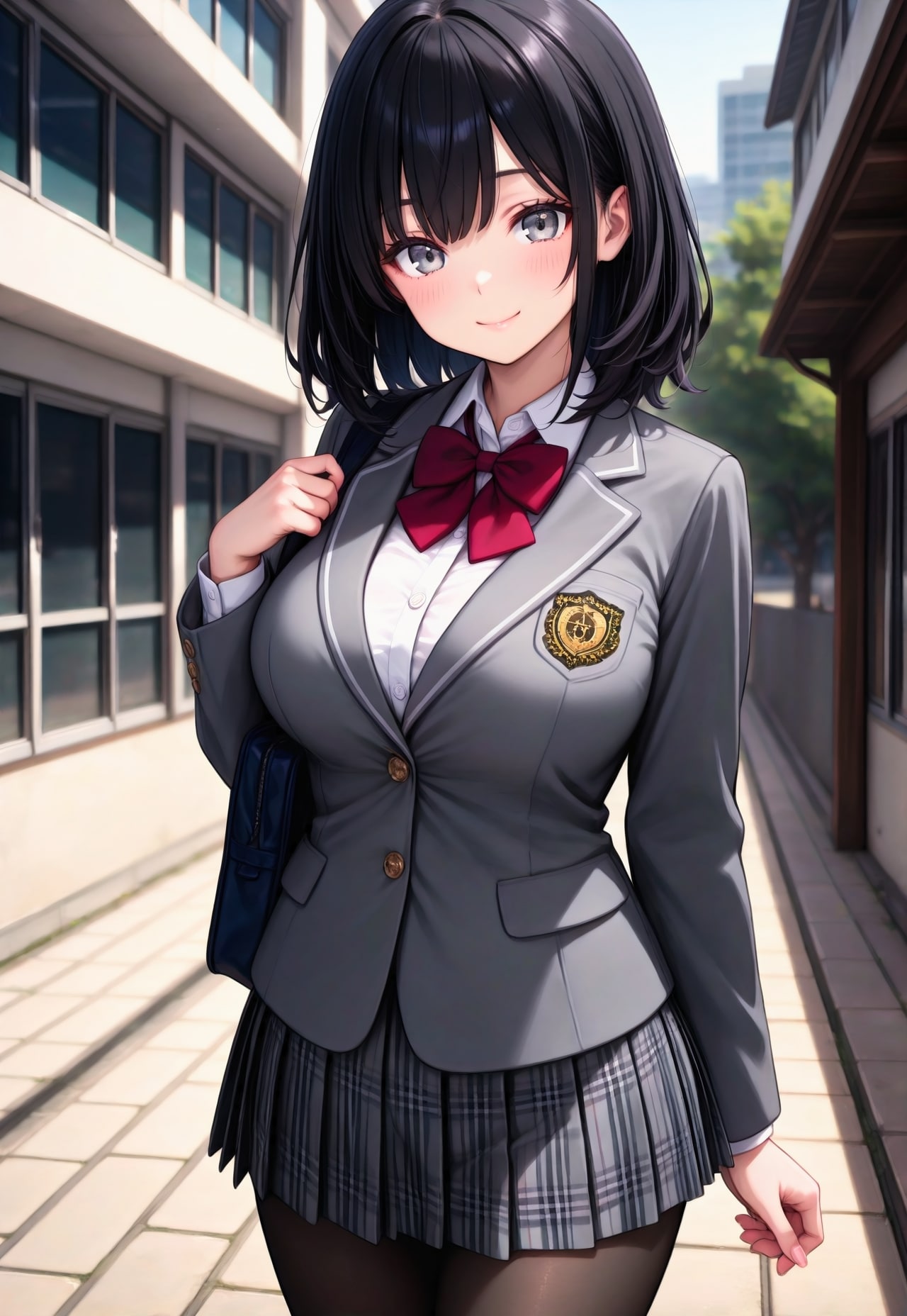 1038（グレーの制服）
