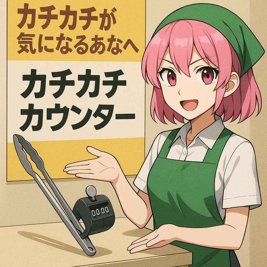 カチカチカチカウンター