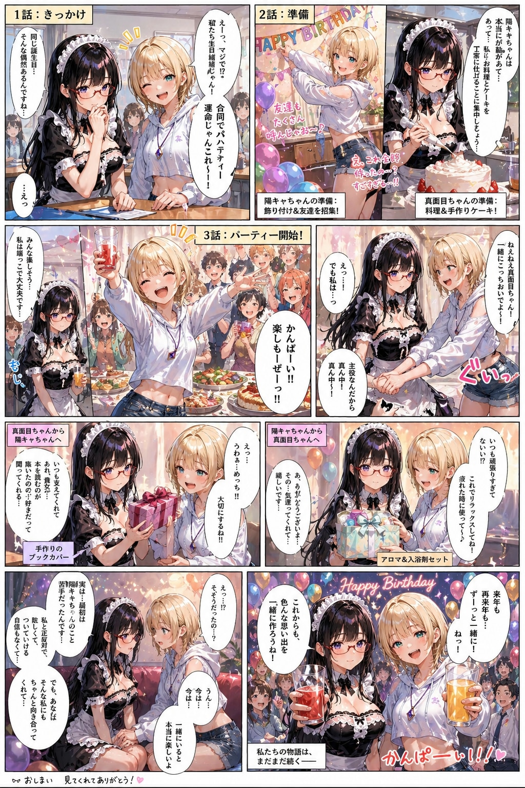 もし私が真面目ちゃんと陽キャちゃんを知らなかったら