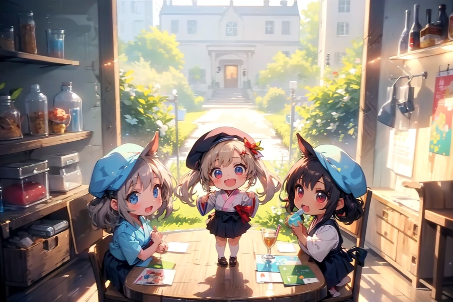 ちびちゃんの雑談コラボ。