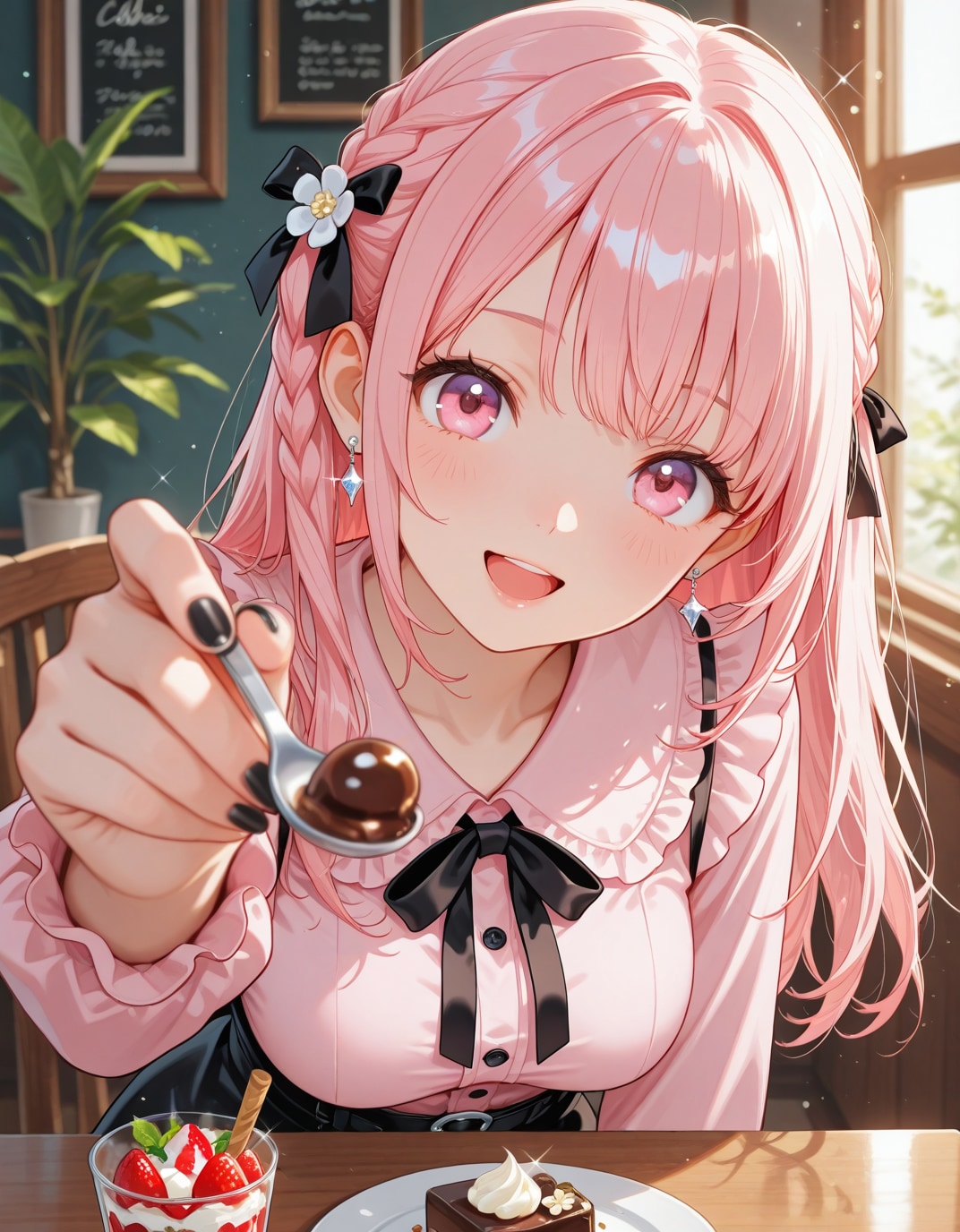 はい、あーん。 | の人気AIイラスト・グラビア