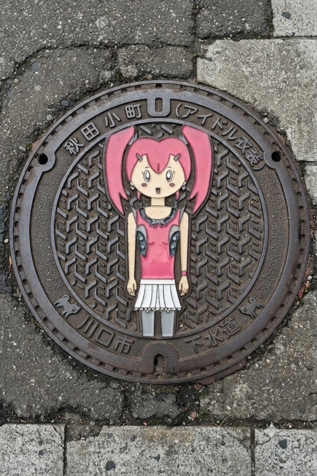 うちの子マンホール