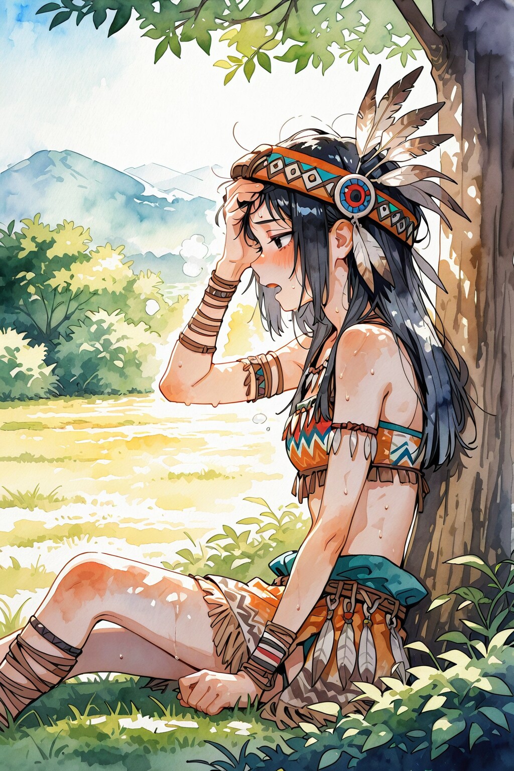 大草原の空の下９８