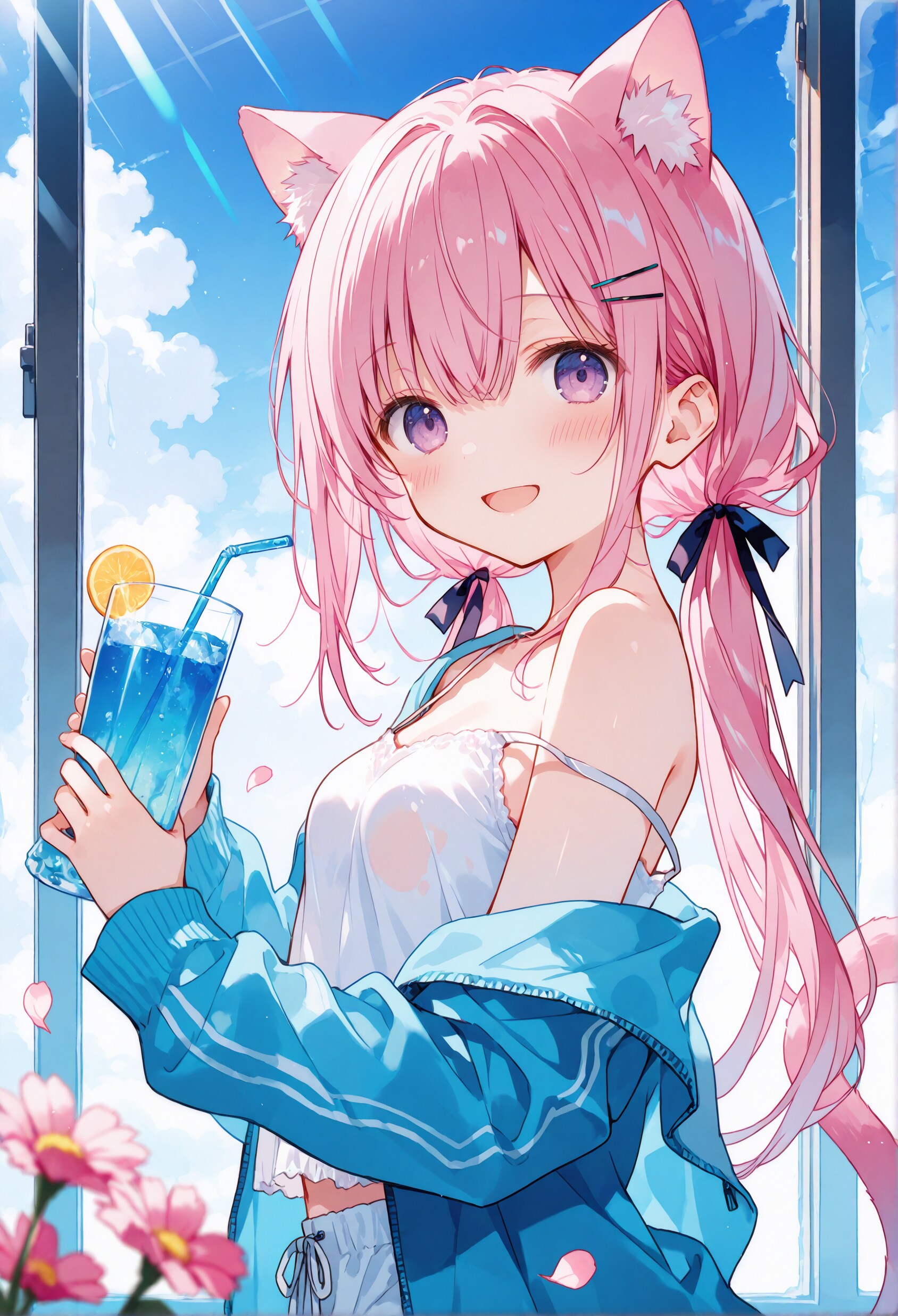 猫耳桃香 20 | の人気AIイラスト・グラビア