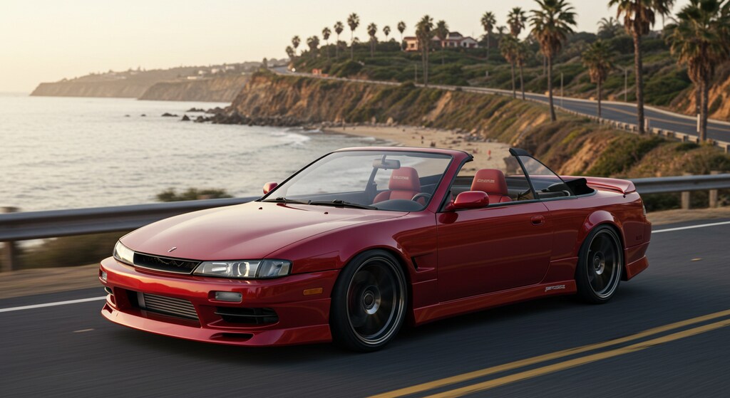 S14シルビアオープンカー