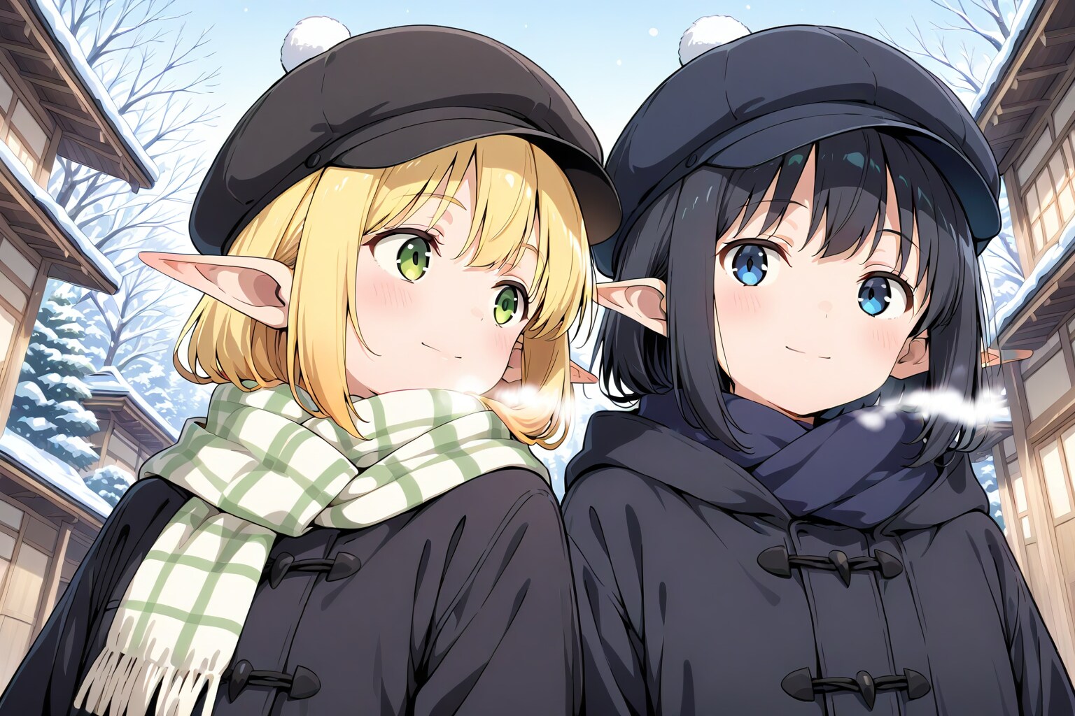 雪だ‼️