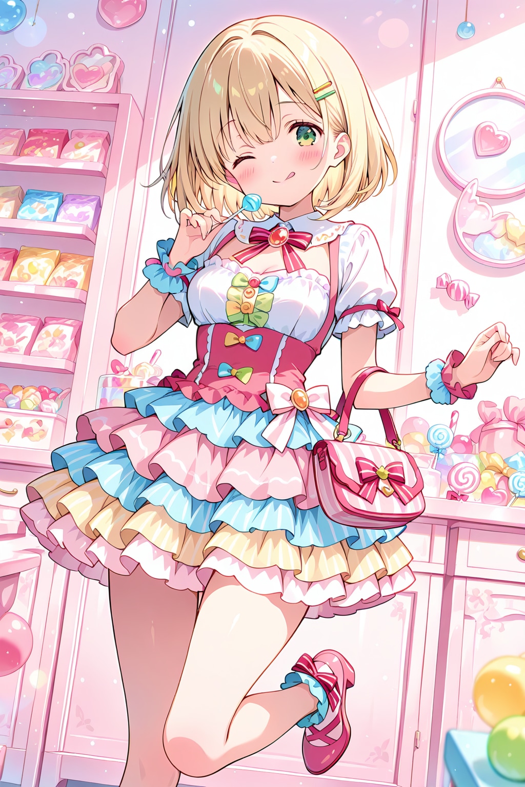 ロリポップ衣装なボブカット千鶴さん