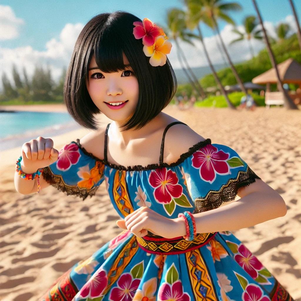 フラドレス（ハワイの伝統衣装）