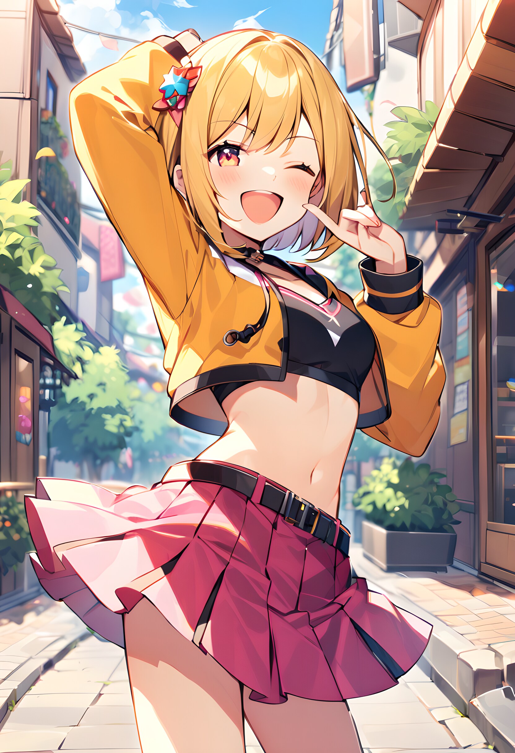 へそ出し