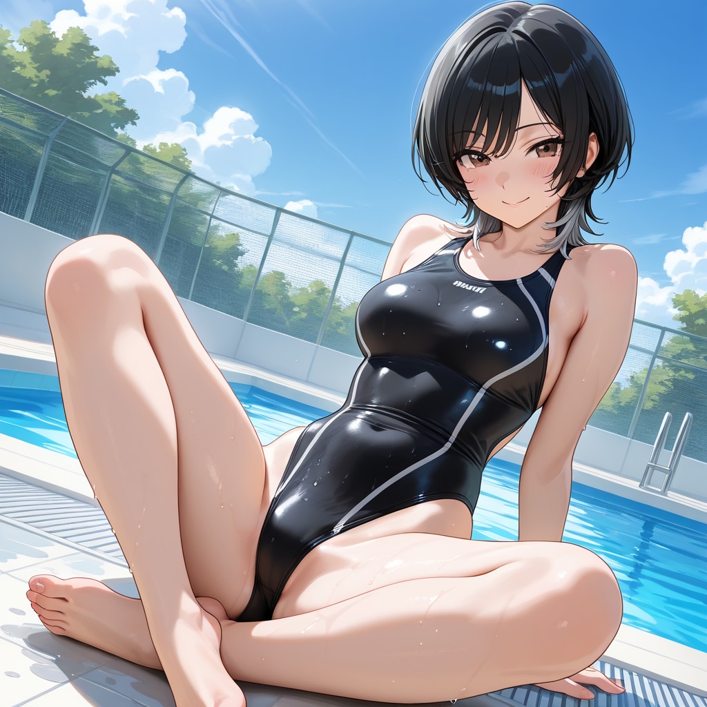 かおるちゃんとプールデート