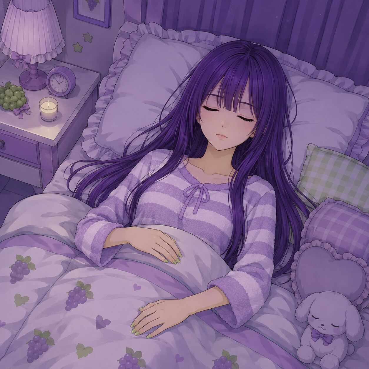 おやすみ🌙（ピオちゃん） | の人気AIイラスト・グラビア