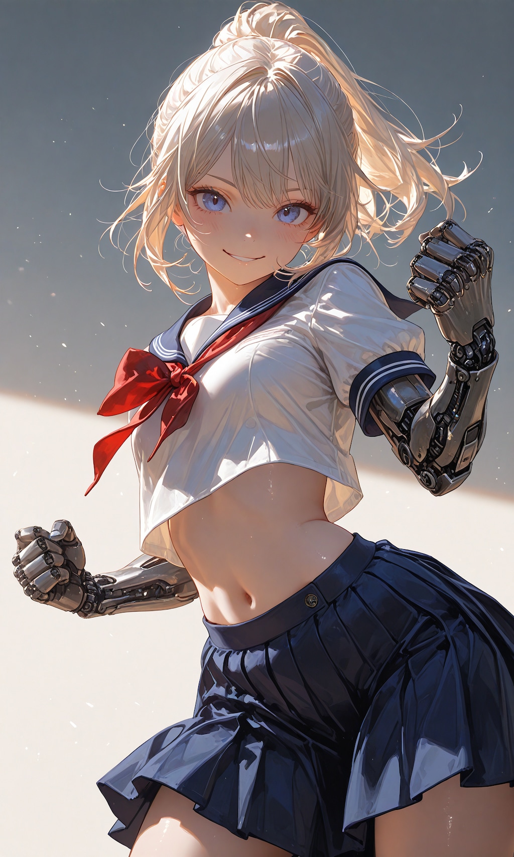 機械腕少女