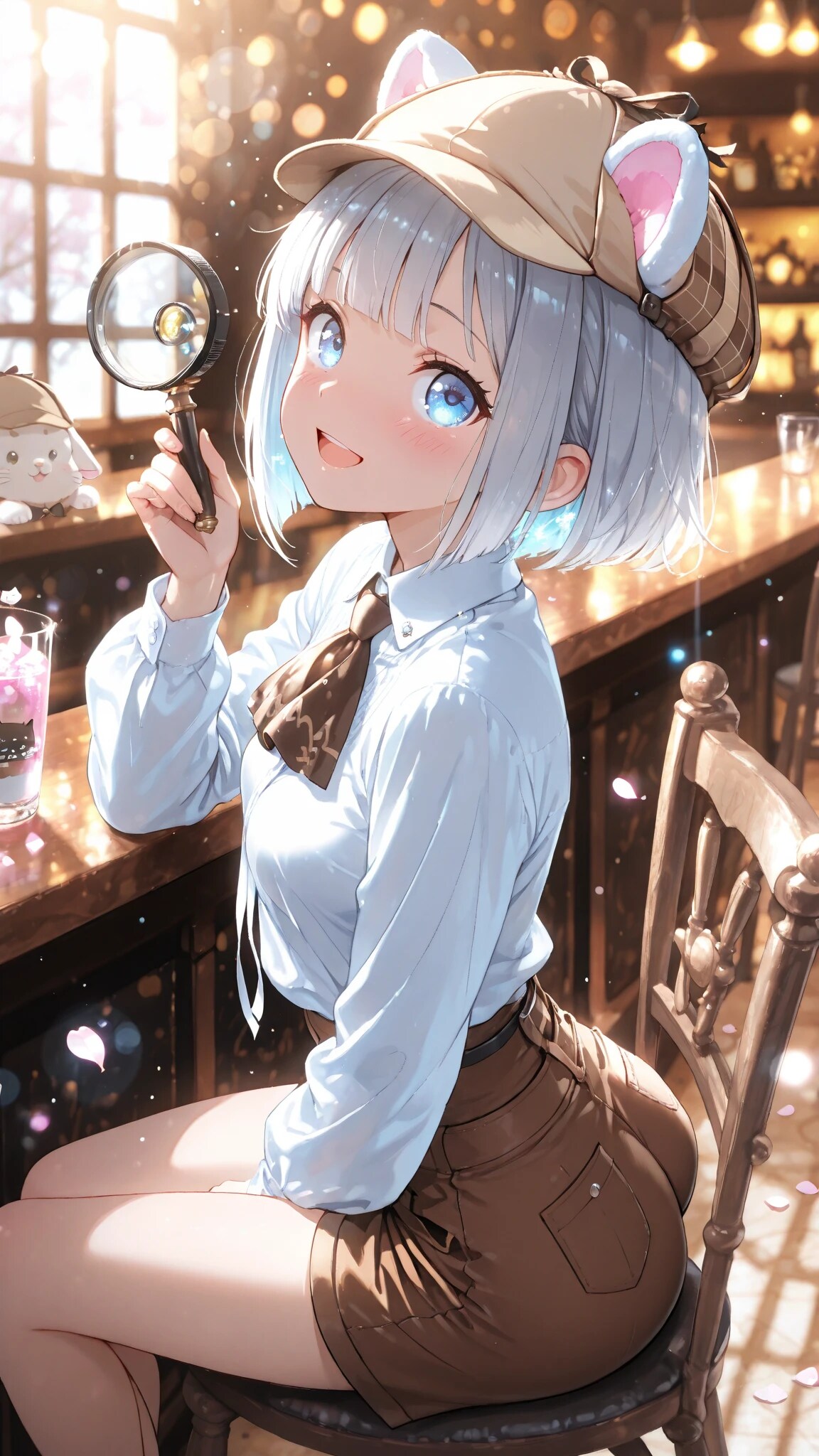 シロクマ探偵 | の人気AIイラスト・グラビア