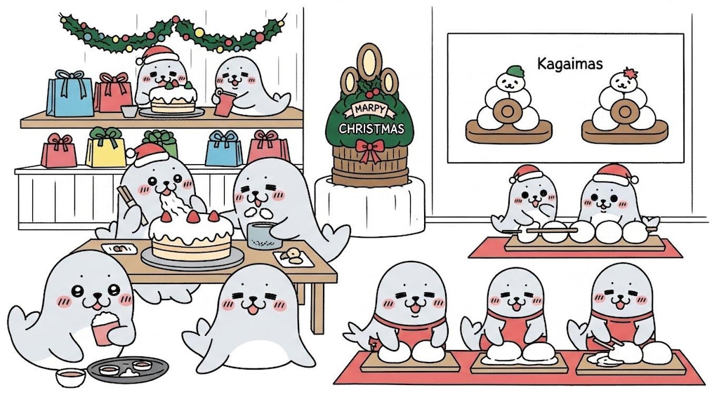 メリークリスマス＆ハッピーニューイヤー