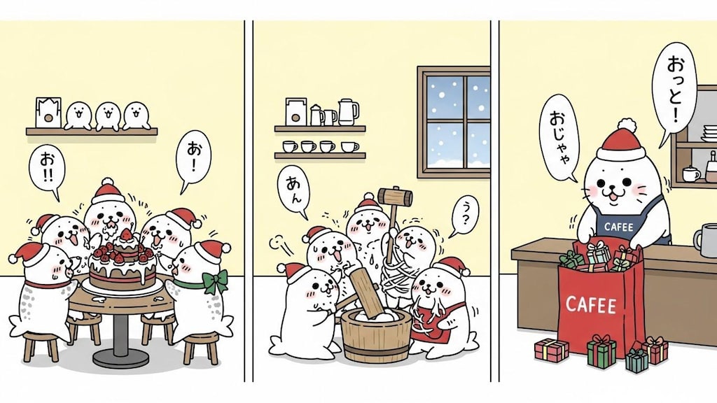 メリークリスマス＆ハッピーニューイヤー