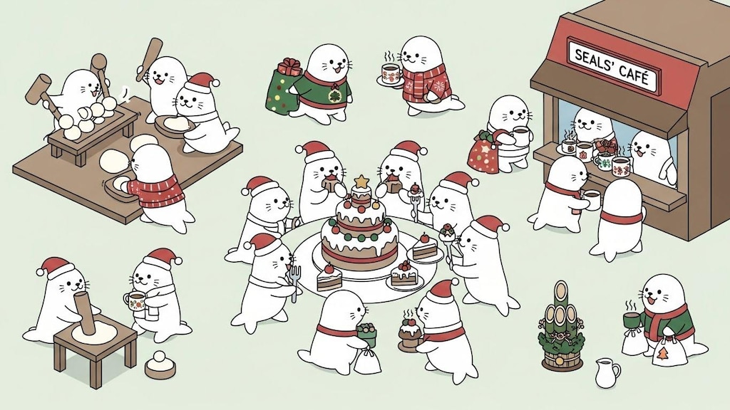 メリークリスマス＆ハッピーニューイヤー