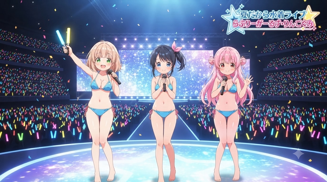 【緊急生放送】夏だから水着ライブ